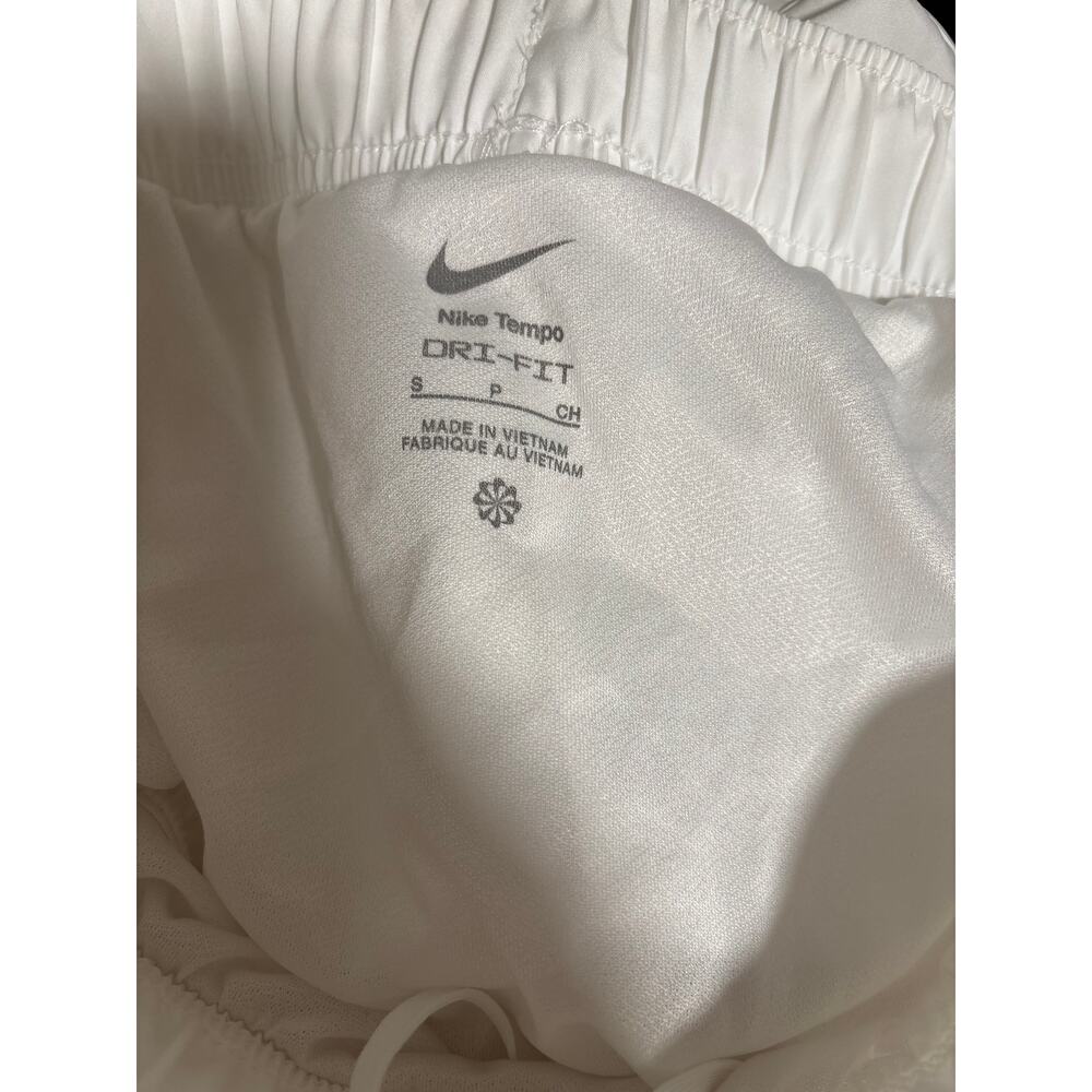 Nike Tempo White Dri-FIT Running Shorts S - Picture 6 of 6